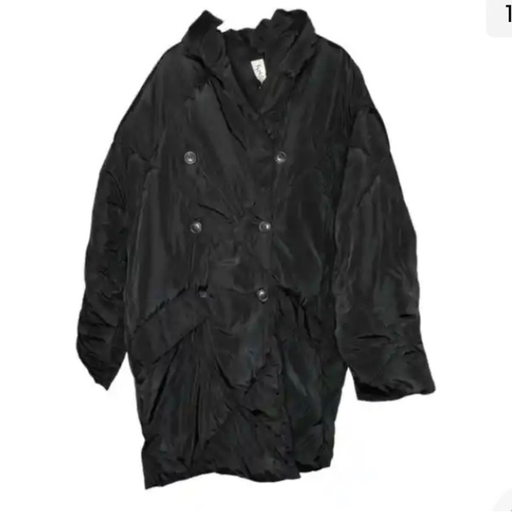 Free people x Ella quilted puffer jacket in black